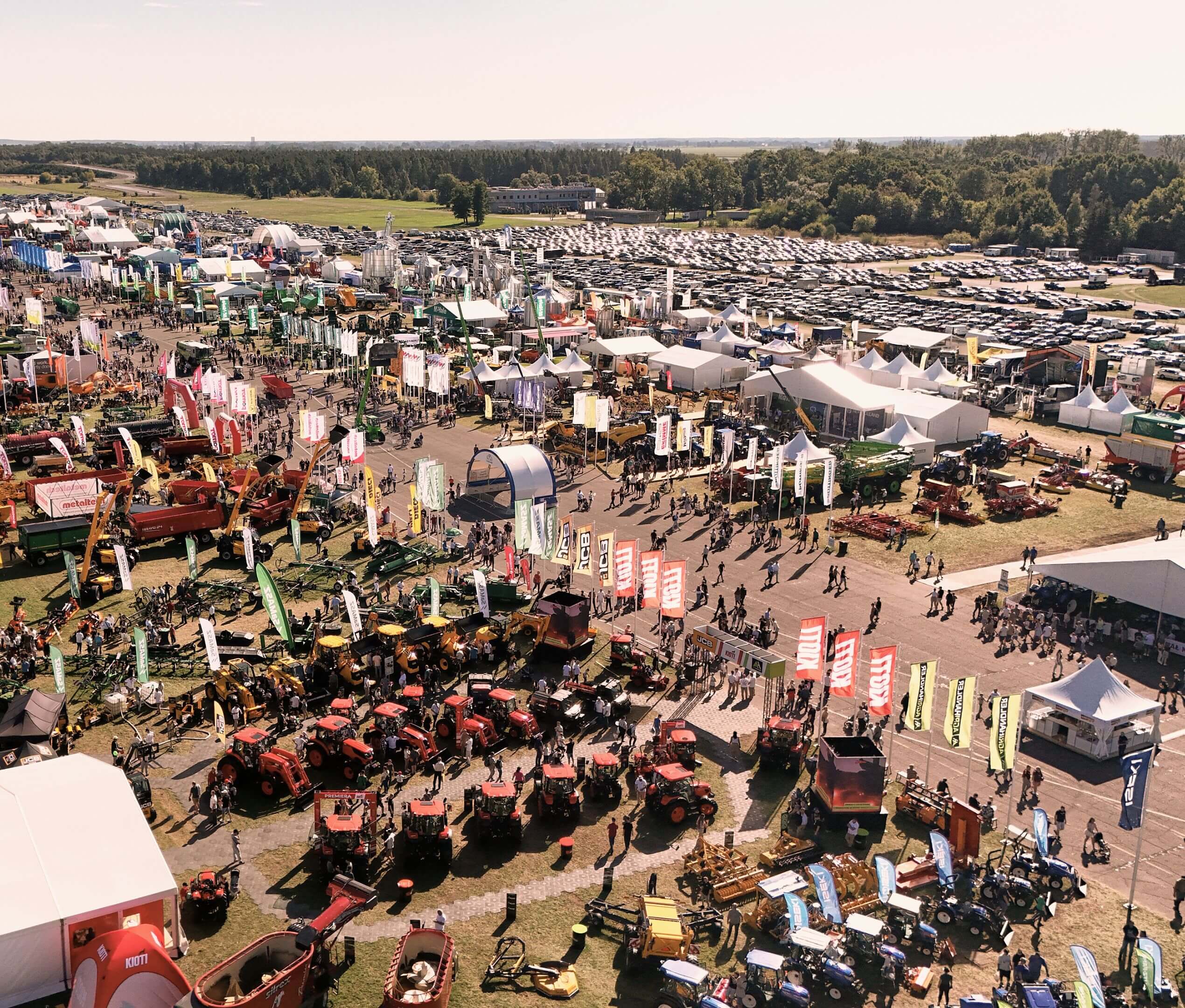 Agroshow widok z góry